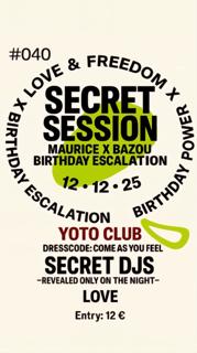 Yoto X Secret Session #040