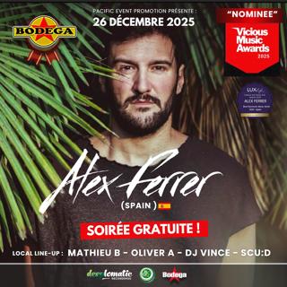 La Bodega Del Mar Presents Alex Ferrer (Nouméa, New Caledonia)