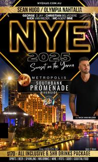 New Years Eve Melbourne - Sunset On The Yarra