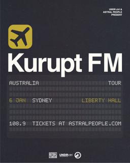 Kurupt Fm - Sydney - Liberty Hall