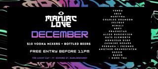 Maniac Love Ft Jasmine Speers - Boxing Day Special