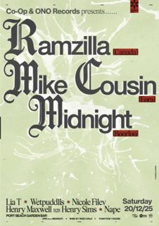 Co-Op & Ono Records Pres Ramzilla, Cousin, Mike Midnight & Friends