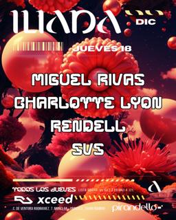 Iliada Club + Miguel Rivas + Charlotte Lyonn + Rendell + Svs