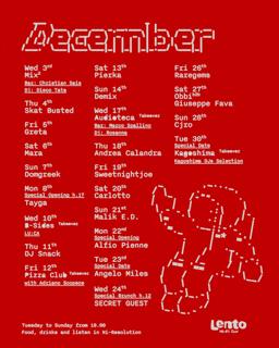 Lento Hi Fi + Kagoshima Records With Guest Surprise