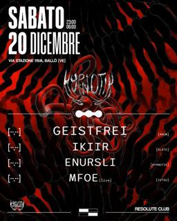 Hypnotik - W/Geistfrei, Ikiir, Enursli, Mfoe(Live)