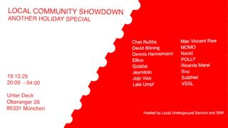 Local Community Showdown - Another Holiday Special