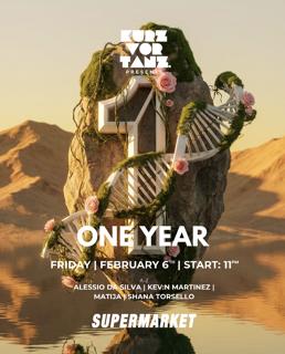 1 Year Kurz Vor Tanz