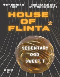 Happy Hour With House Of Flinta*