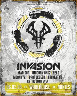 Hardcore France & Eskape PréSentent Invasion