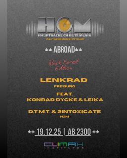 Hgm 'Abroad' - Black Forest Edition - W/Lenkrad (Fribourg) & Support