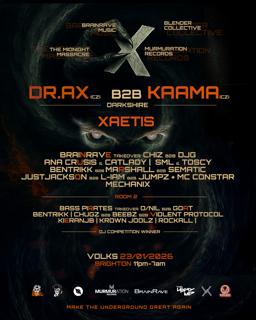 Neuro Gathering: Dr.Ax B2B Kaama (Darkshire), Xaetis + Support