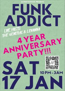 Funk Addict 4Th Anniversary Party