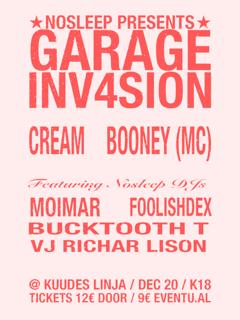 Nosleep: Garage Inv4Sion