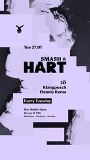 Smash & Hart ◢◤ Tuesday Rave [Free Entry Until Midnight*]
