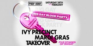 Poof Doof Presents: Big Gay Block Party
