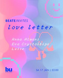 Beate Invites /// Love Letter