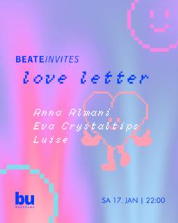 Beate Invites /// Love Letter