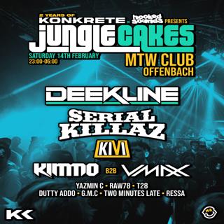 Hooked X Konkrete X Jungle Cakes Presents Deekline, Serial Killaz