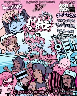 All Sortz - Charity Rave (Day & Night, 2 Venues)