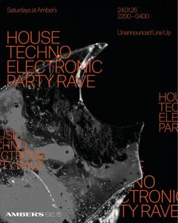 Saturday'S: House - Techno - Electronic - Party Rave