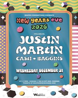 Walter Productions Presents: Nye With Justin Martin