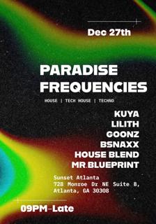 Paradise Frequencies: End Of Year Party
