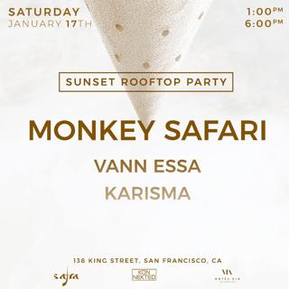 Sunset Rooftop Party With Monkey Safari At Via Hotel