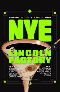 Nye At The Factory Ft. John Acquaviva, Terrence Parker, Boo Williams & More