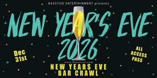 New Years Eve Boise Nye Bar Crawl - All Access Party Pass
