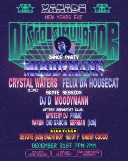 Disco Simulator: Xanadu Nye Feat. Moodymann, Felix Da Housecat, Crystal Waters (Live) + More