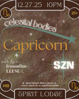 Celestial Bodies: Capricorn Szn