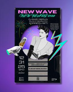 New Wave Nye 2026 - Dj Baby Berlin & Dj Ivy Oh + Korine Dj Set