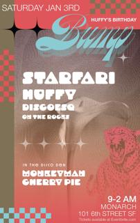 Huffy'S Birthday Bump