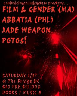 Film & Gender, Abbatia, Jade Weapon, Potosí