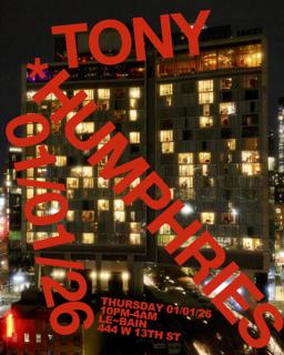 First Night: Tony Humphries