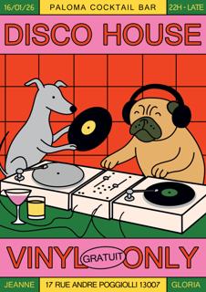 Disco House Vinyl Party