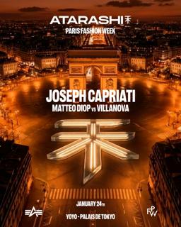 Atarashi Paris With Joseph Capriati, Mattéo Diop And Villanova