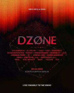 Dzøne With Jasmina Oder, Karim Alkhayat, Al Aslan Etc. @Lokschuppen