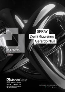 Spray / Demi Riquísimo / Gerardo Niva