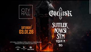 Obelisk Ritual Pres. Suttlek, Rowsi And Others (Free Entry)