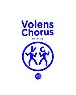 Volens Chorus: New Beginnings
