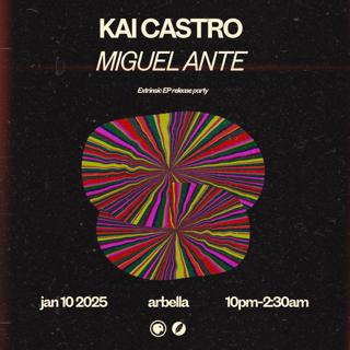 Kai Castro & Miguel Ante - Extrinsic Ep Release Party