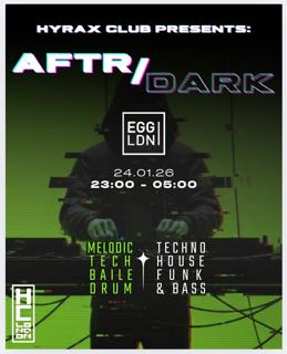 Hyrax Club Presents: Aftr/Dark