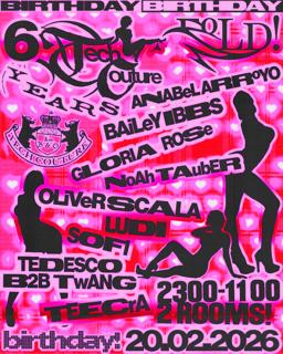 Tech Couture // 6 Years Of Sxc Techno