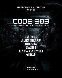 Code 303 X Undrgrnd