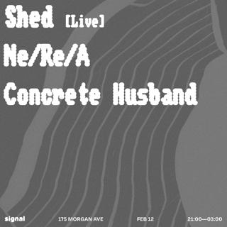 Shed (Live), Ne/Re/A, Concrete Husband