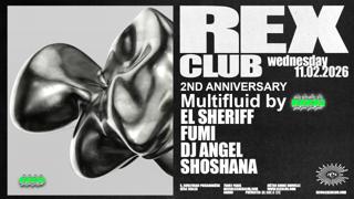 Multifluid By 2222 2Nd Birthday: Fumi, El Sheriff, Dj Angel, Shoshana