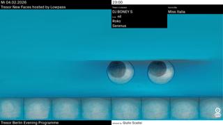 Tresor New Faces Hosted By Lowpass