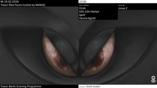 Tresor New Faces Hosted By Maniac