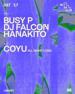 Busy P · Dj Falcon · Hanakito / Coyu All Night Long